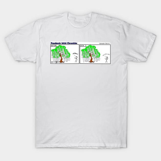 Toilet paper tree T-Shirt by sgarciav